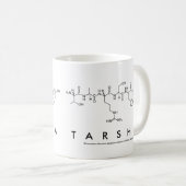 Tarshaペプチド名mug コーヒーマグカップ (正面右)