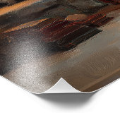 Tartan Christmas Poster フォトプリント (角)