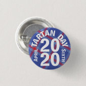 Tartan Day 2020 Button 缶バッジ (正面&裏面)