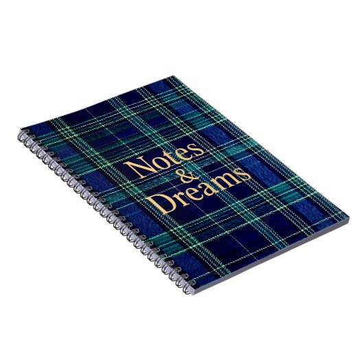 Tartan notebook ノートブック (右側)