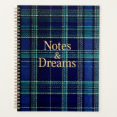 Tartan notebook プランナー手帳 (正面)