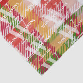 Tartan Plaid Custom Event Theme 薄葉紙 (詳細)