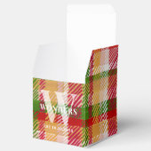 Tartan Plaid Custom gifts Event Theme フェイバーボックス (オープン)