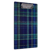 Tartan plaid notebook クリップボード (右)