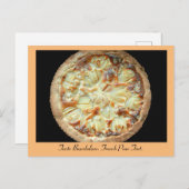 Tarte Bourdaloueは梨のタルトフランスのの写真だ。 ポストカード (正面/裏面)