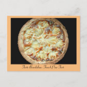 Tarte Bourdaloueは梨のタルトフランスのの写真だ。 ポストカード (正面)