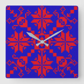 Tartlauの時間 スクエア壁時計 (正面)