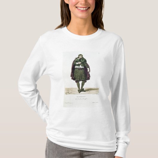 Tartuffeの題名役のDucroisy Tシャツ (正面)