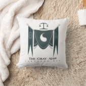 TarValon.Netグレーバナーレガリアピロー クッション (ブランケット)