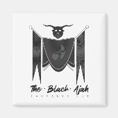 TarValon.Netブラック磁石 マグネット (正面)