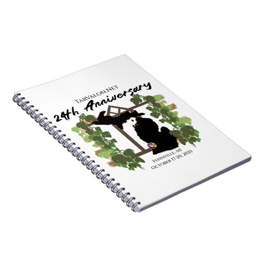 TarValon.Net 24th Anniversary Notebook ノートブック (右側)