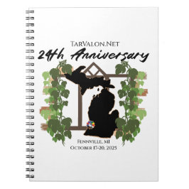 TarValon.Net 24th Anniversary Notebook ノートブック