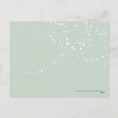 Tarzanサンタ及びスケートで滑るの鳥 シーズンポストカード (裏面)