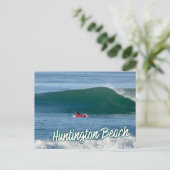 Tarzan The SurfMan Huntington Beach Surfing ポストカード (スタンド正面)