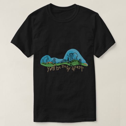 Tarzan You&x27;私のハートQuoteSongに入クラシックる Tシャツ (デザイン正面)