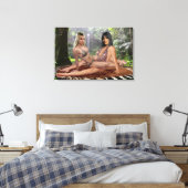 TARZANAシザーズルアナ#2 キャンバスプリント (インサイチュ (寝室))