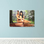 TARZANAシザーズルアナ#3 キャンバスプリント (インサイチュ (ウッドフロア))