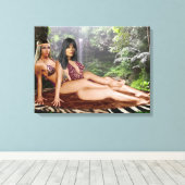 TARZANAシザーズルアナ#4 キャンバスプリント (インサイチュ (ウッドフロア))