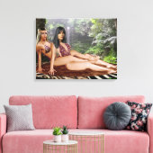 TARZANAシザーズルアナ#4 キャンバスプリント (インサイチュ (リビング))