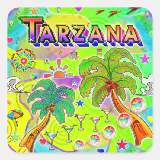Tarzanaマインドフォーカスシール スクエアシール (正面)