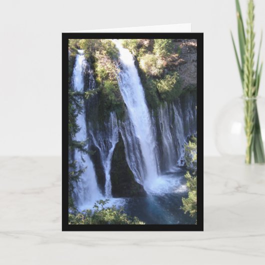 Tarzan's Waterfall – ソルの歌。2:3グリーティングカード カード (正面)