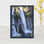 Tarzan's Waterfall – ソルの歌。8:7グリーティングカード カード (黄色い花)
