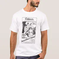 Tarzanの1919年のヴィンテージ映画連続広告のTシャツ Tシャツ | Zazzle