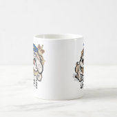 TASの警察は犬のコーヒー・マグを怒ります コーヒーマグカップ (中央)