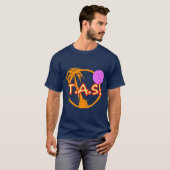 TAS The Bubble オーバーサイズ Tシャツ (正面フル)