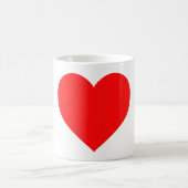 tasa con corazon コーヒーマグカップ (中央)