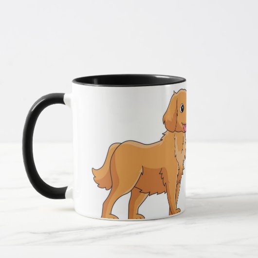 Tasa personalizada DogLove マグカップ (左)