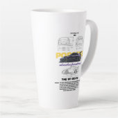 Tasa Porsche GT3 RS  カフェラテマグ (右アングル)