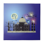 Tasch Mahal Indien Fliese 2 タイル (正面)