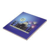 Tasch Mahal Indien Fliese 2 タイル (側面)