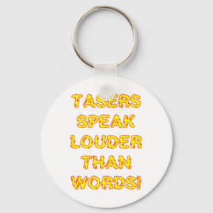 Tasersは単語より大声で話します キーホルダー
