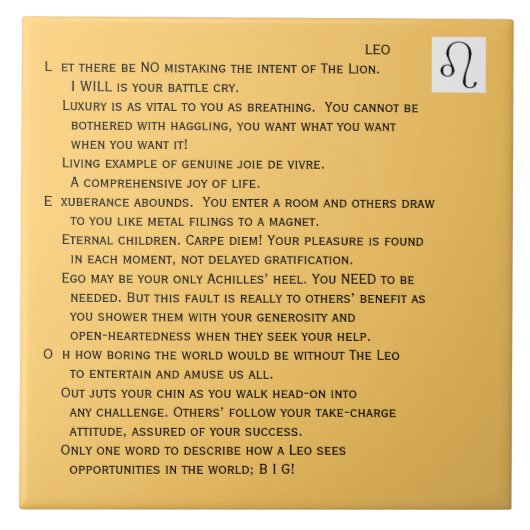 Tashレオのタイル タイル (正面)