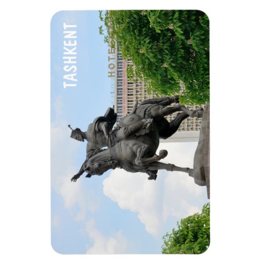 Tashkent, Uzbekistan マグネット (縦)