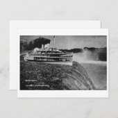 Tashmoo Over Niagra滝ヴィンテージトリックフォトポスト ポストカード (正面/裏面)