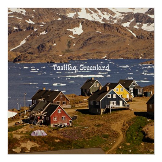 Tasiilaq, Greenland ポスター (正面)