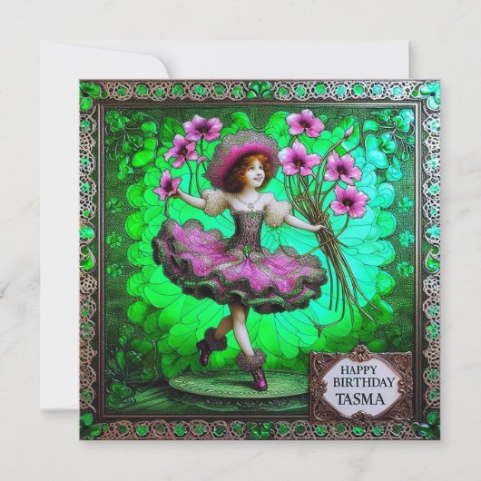 ~ TASMA ~ お誕生日おめでとう ~ フラワーガール ~ (正面)