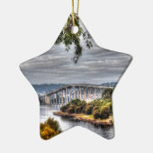 TASMAN橋ホーバートタスマニアオーストラリア セラミックオーナメント (左)