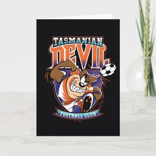 Tasmanian Devil Football Club Badge カード (正面)