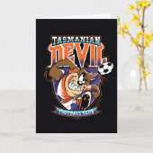 Tasmanian Devil Football Club Badge カード (黄色い花)