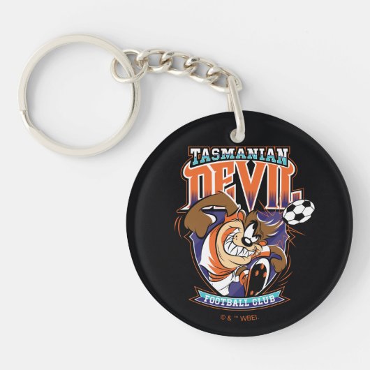 Tasmanian Devil Football Club Badge キーホルダー (正面)