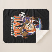 Tasmanian Devil Football Club Badge シェルパブランケット (正面(横))
