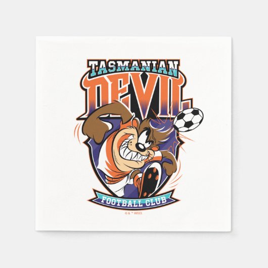 Tasmanian Devil Football Club Badge スタンダードカクテルナプキン (正面)