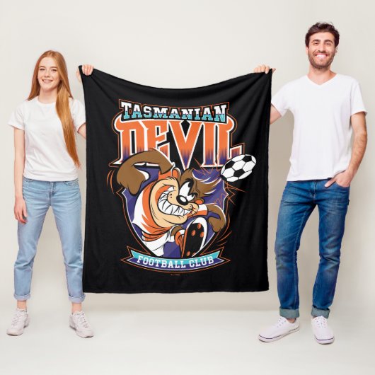 Tasmanian Devil Football Club Badge フリースブランケット (インサイチュ)