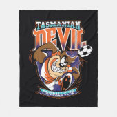 Tasmanian Devil Football Club Badge フリースブランケット (正面)