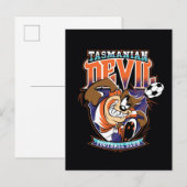 Tasmanian Devil Football Club Badge ポストカード (正面/裏面)