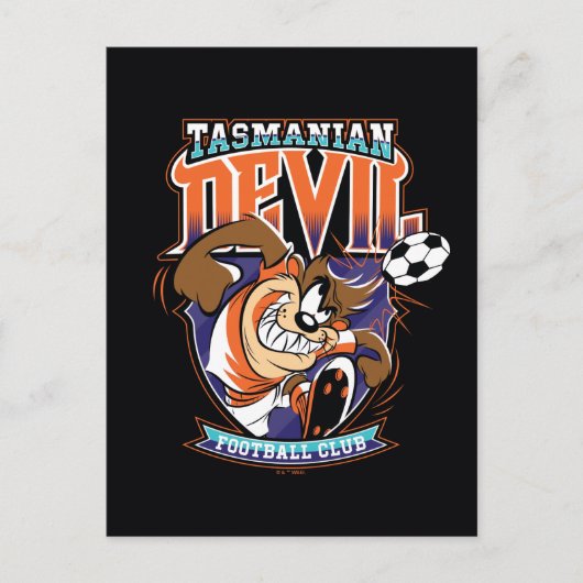 Tasmanian Devil Football Club Badge ポストカード (正面)